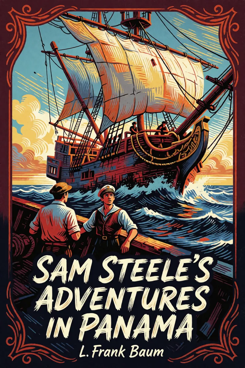 Cover of Sam Steele's Adventures in Panama by L. Frank Baum