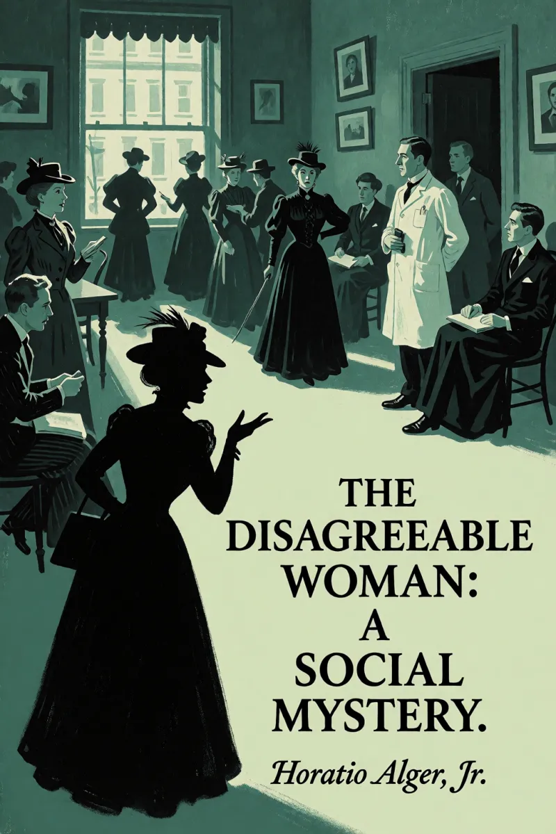 Cover of The Disagreeable Woman: A Social Mystery by Horatio Alger, Jr.