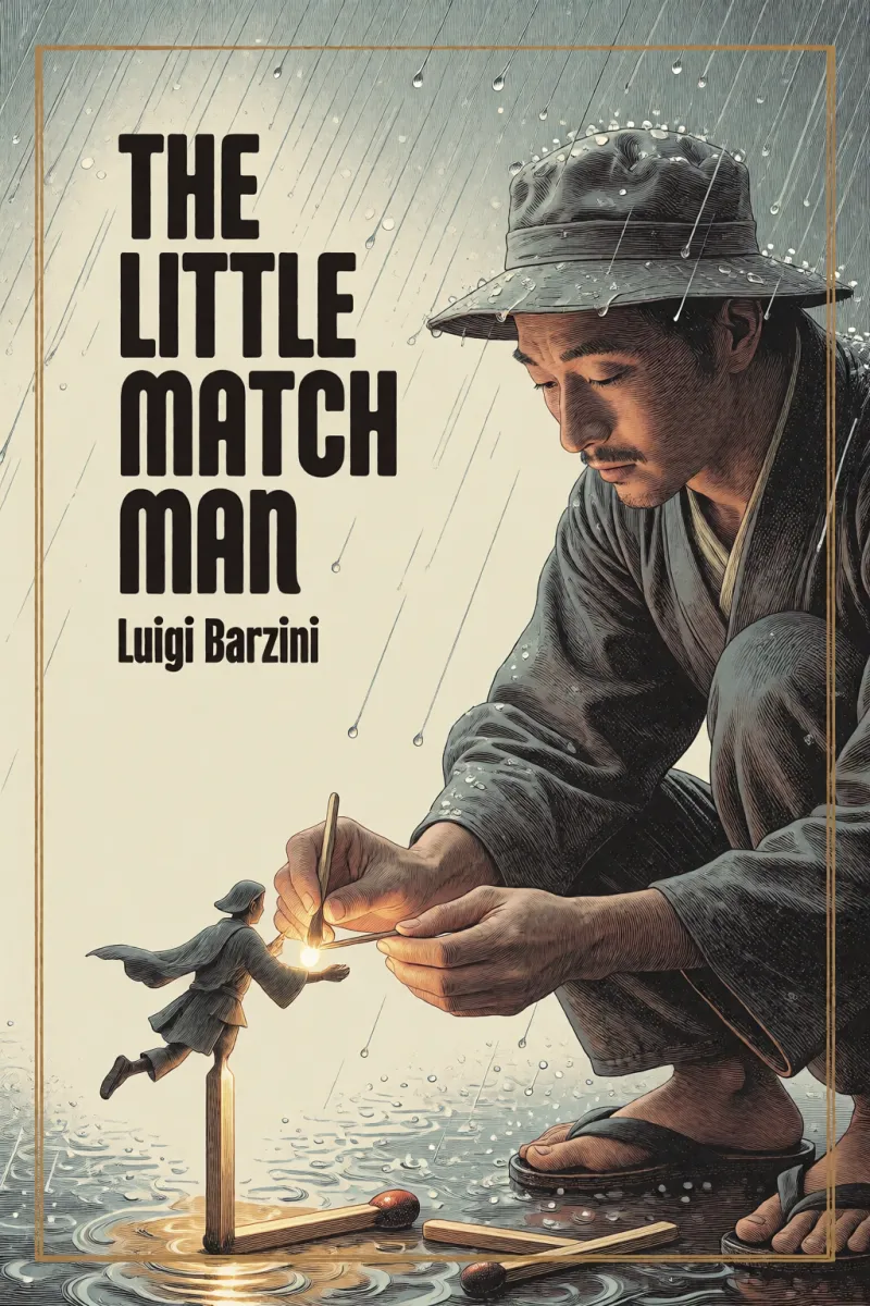 Cover of The Little Match Man by Luigi Barzini