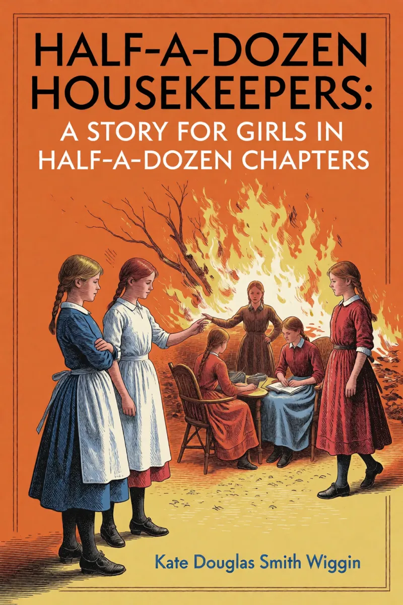 Cover of Half-A-Dozen Housekeepers: A Story for Girls in Half-A-Dozen Chapters by Kate Douglas Smith Wiggin