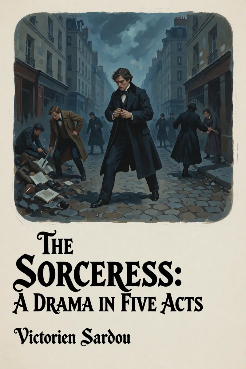 Cover of The Sorceress: A Drama in Five Acts by Victorien Sardou