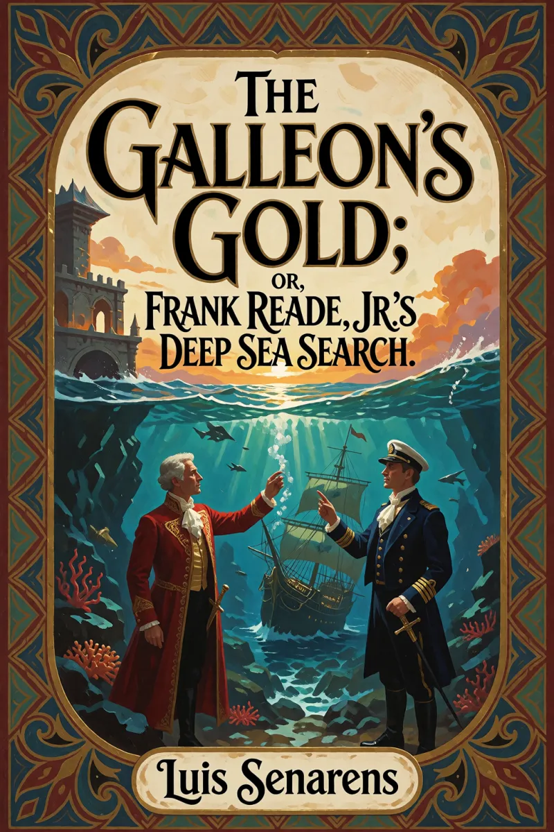 Cover of The Galleon's Gold; or, Frank Reade, Jr.'s Deep Sea Search. by Luis Senarens
