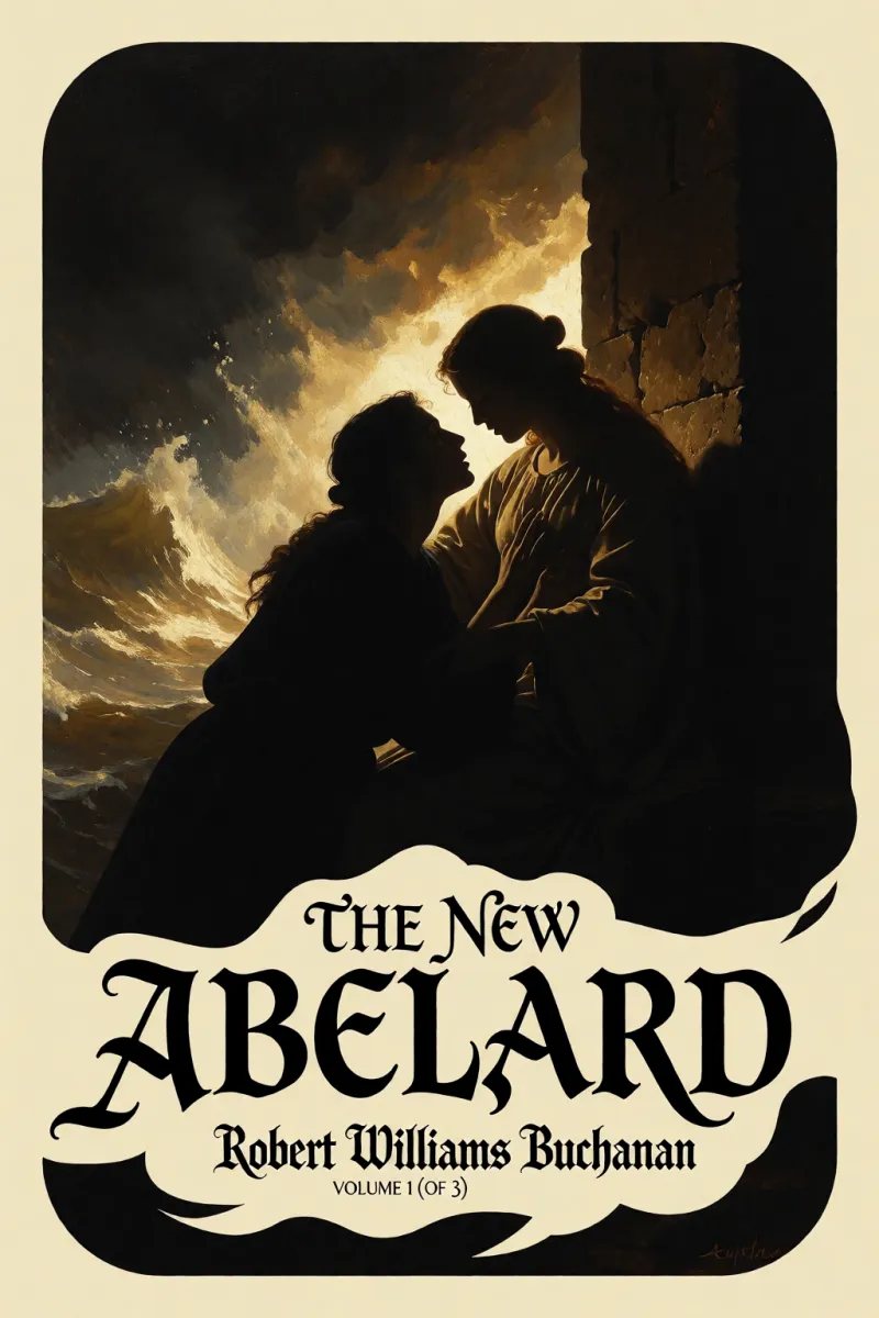 Cover of The New Abelard: A Romance, Volume 1 (of 3) by Robert Williams Buchanan