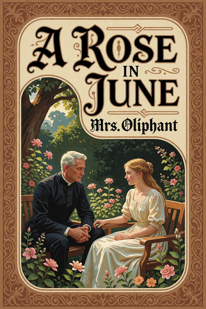 Cover of A Rose in June by Mrs. Oliphant