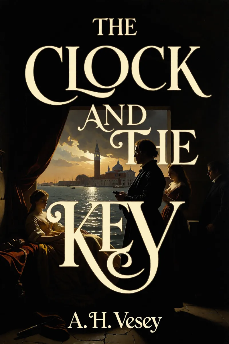 Cover of The Clock and the Key by A. H. Vesey