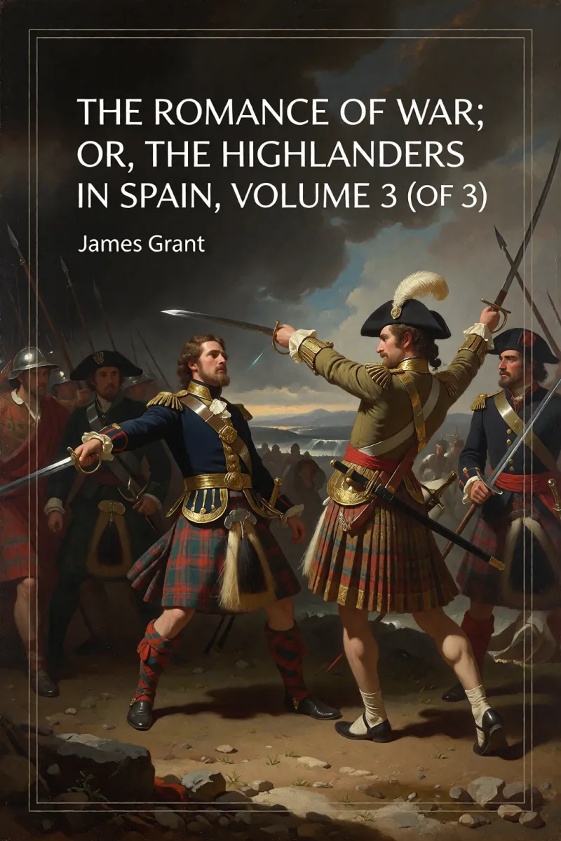 Cover of The Romance of War; or, The Highlanders in Spain, Volume 3 (of 3) by James Grant