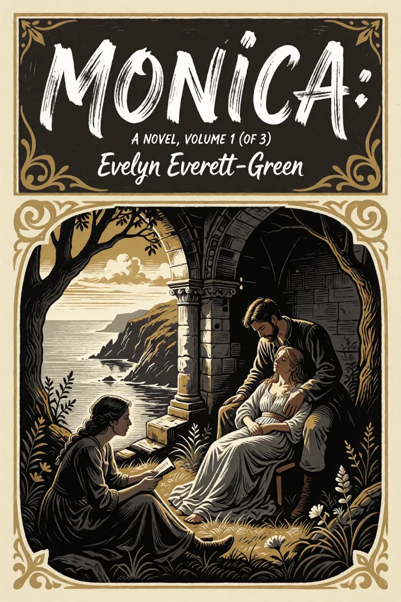 Cover of Monica: A Novel, Volume 1 (of 3) by Evelyn Everett-Green