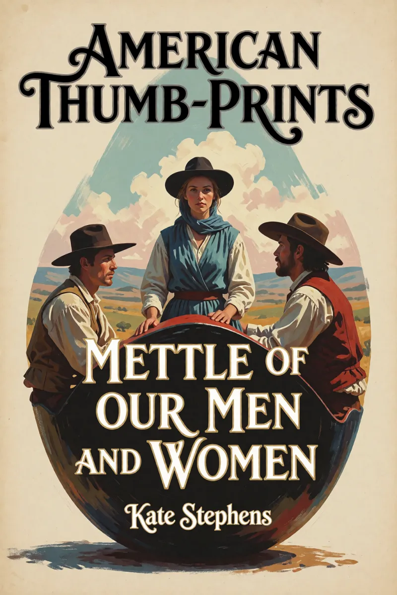 Cover of American Thumb-prints: Mettle of Our Men and Women by Kate Stephens