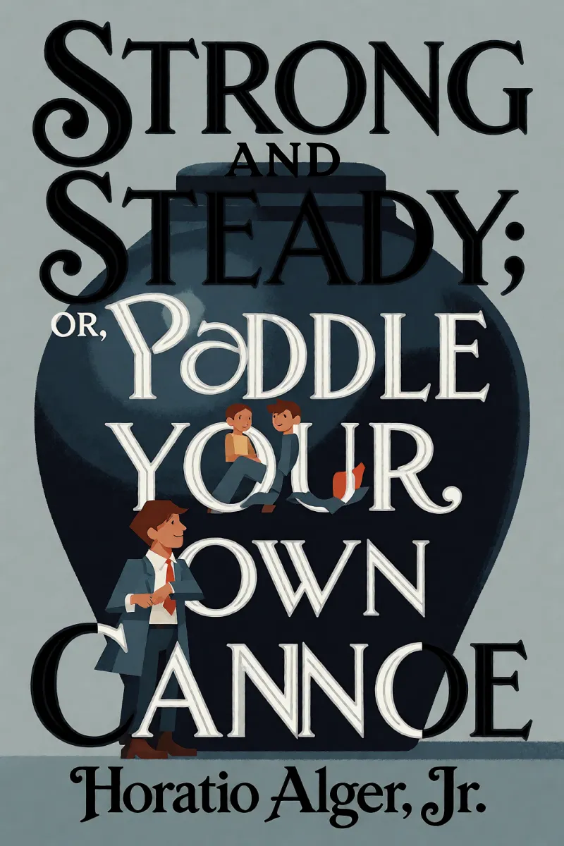 Cover of Strong and Steady; Or, Paddle Your Own Canoe by Horatio Alger, Jr.