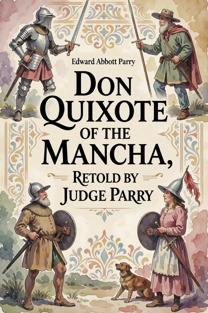 Cover of Don Quixote of the Mancha, Retold by Judge Parry by Edward Abbott Parry