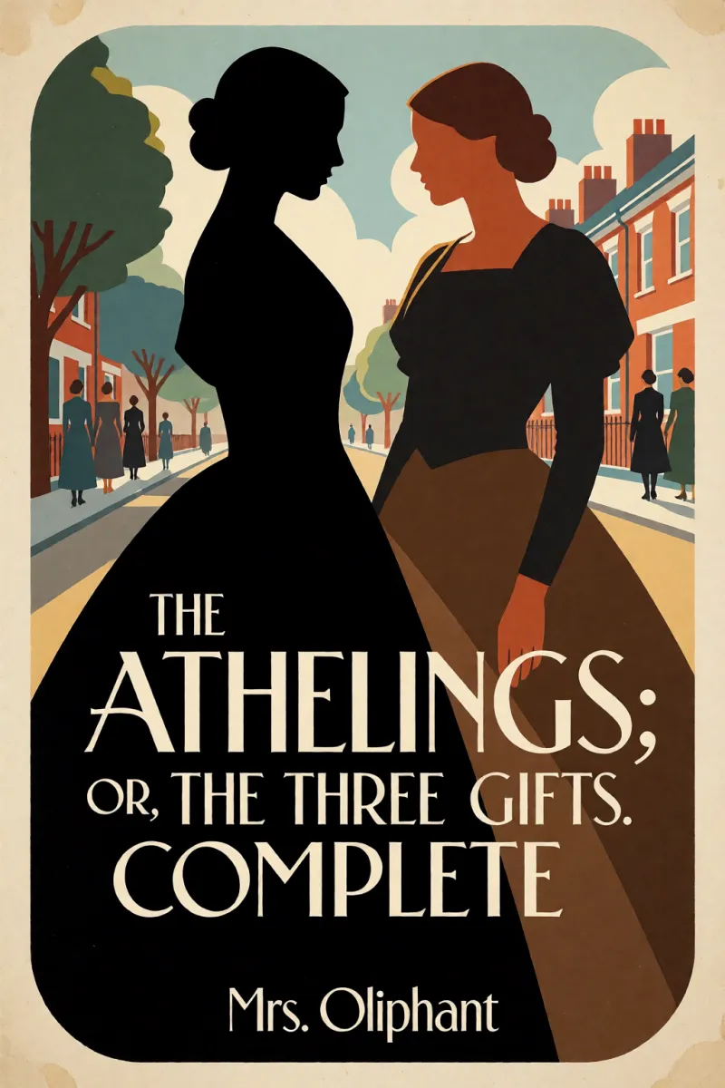 Cover of The Athelings; or, the Three Gifts. Complete by Mrs. Oliphant
