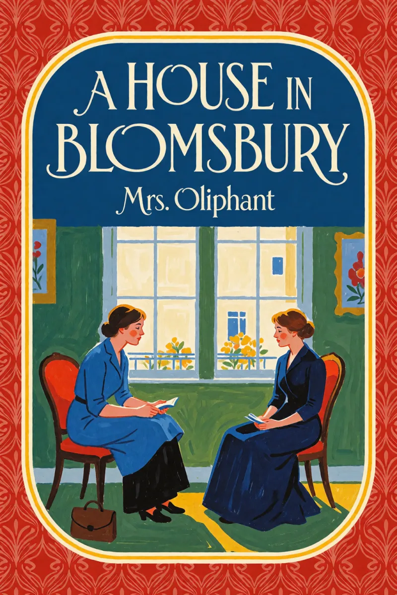 Cover of A House in Bloomsbury by Mrs. Oliphant