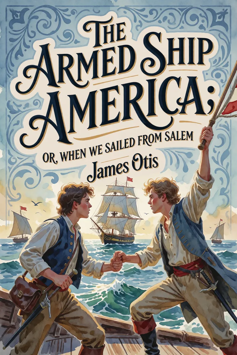 Cover of The Armed Ship America; Or, When We Sailed from Salem by James Otis