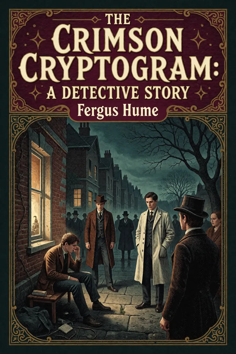Cover of The Crimson Cryptogram: A Detective Story by Fergus Hume