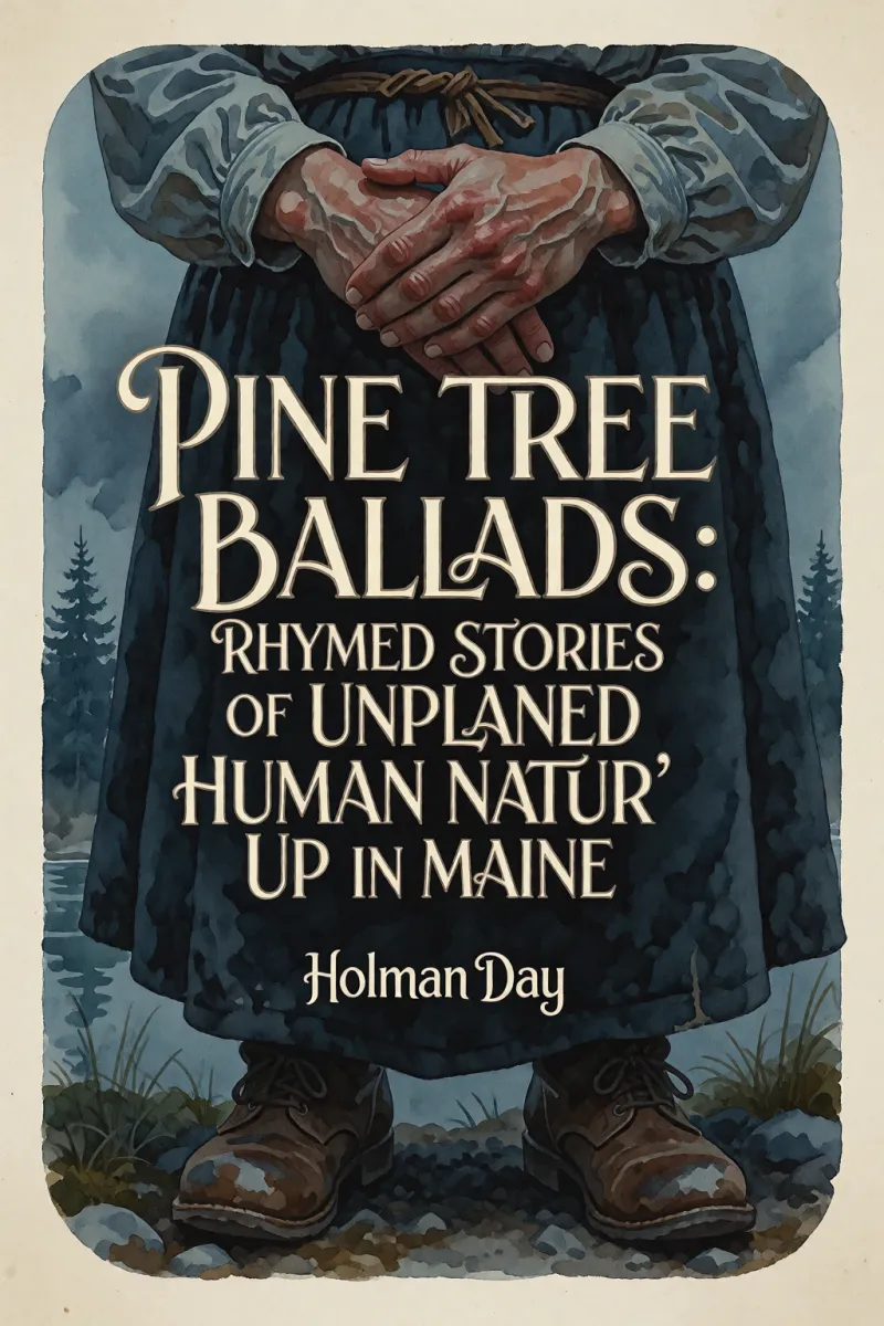 Cover of Pine Tree Ballads: Rhymed Stories of Unplaned Human Natur' up in Maine by Holman Day