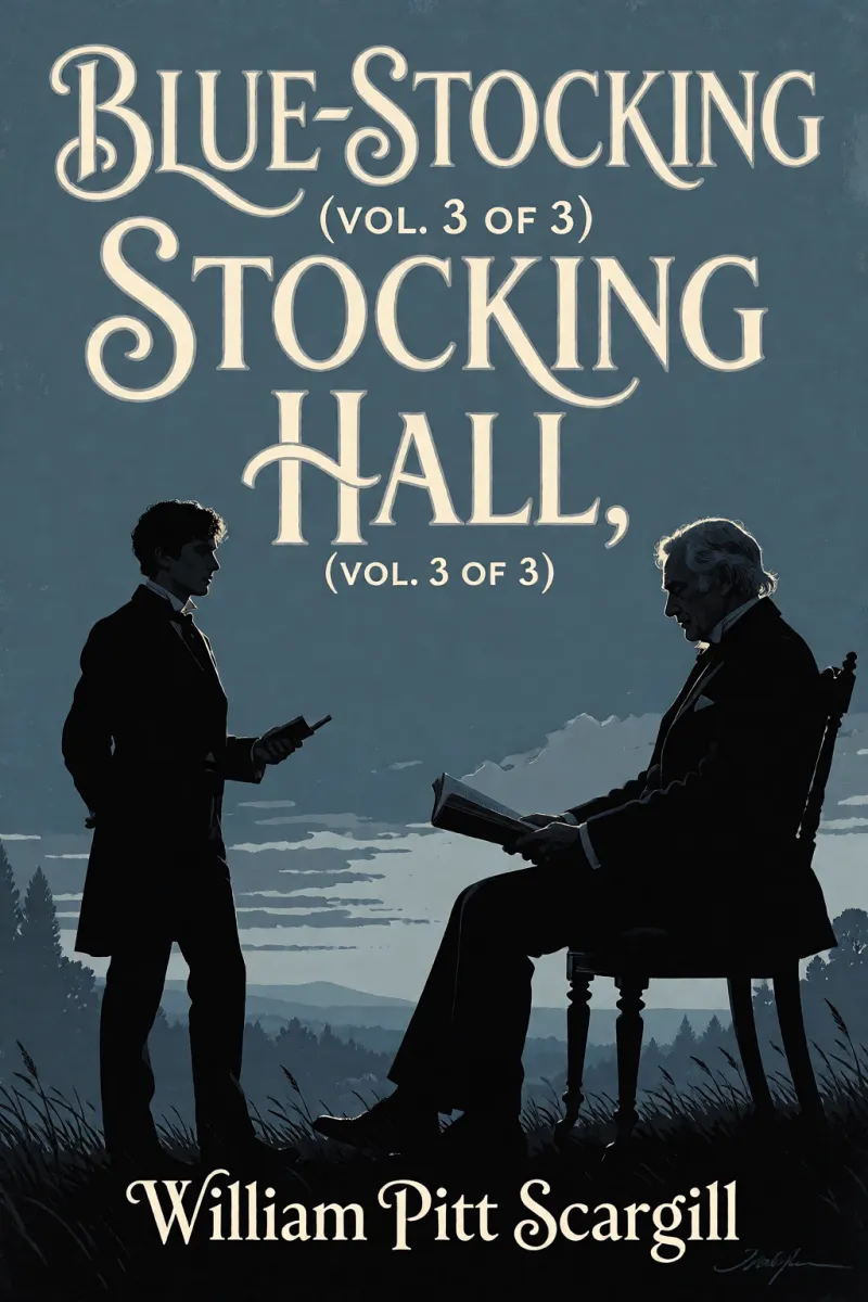 Cover of Blue-Stocking Hall, (Vol. 3 of 3) by William Pitt Scargill