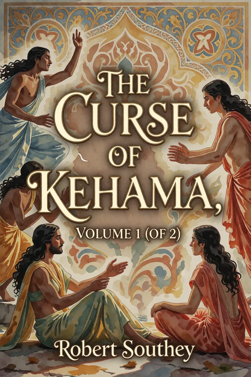 Cover of The Curse of Kehama, Volume 1 (of 2) by Robert Southey