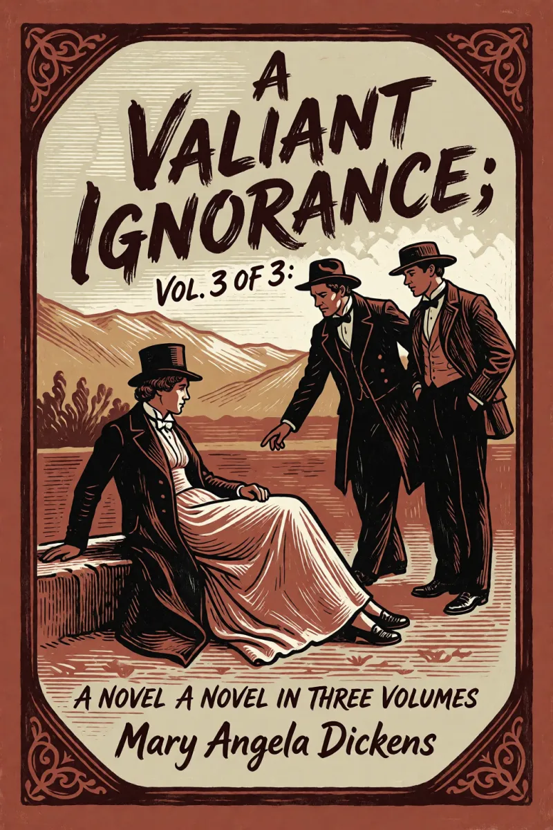 Cover of A Valiant Ignorance; vol. 3 of 3: A Novel in Three Volumes by Mary Angela Dickens