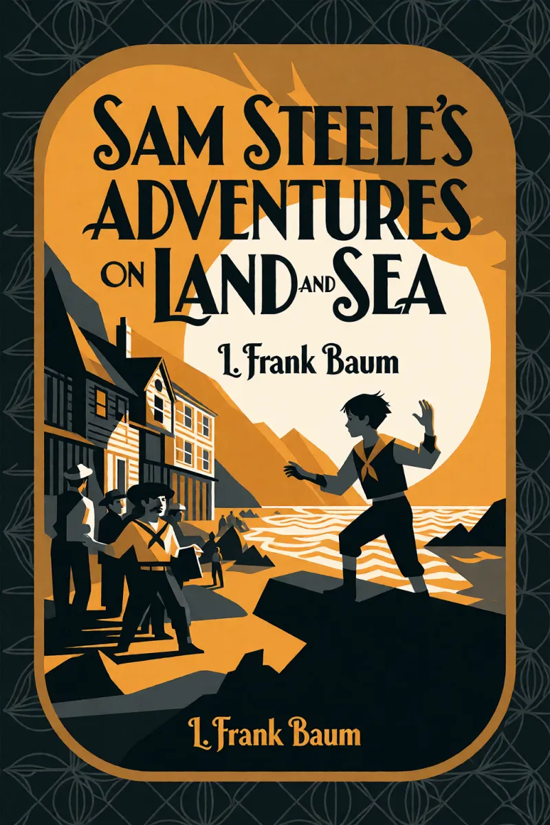 Cover of Sam Steele's Adventures on Land and Sea by L. Frank Baum
