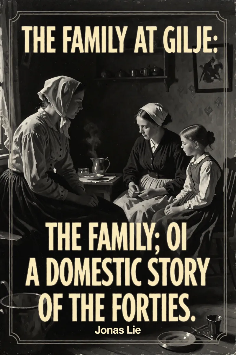 Cover of The Family at Gilje: A Domestic Story of the Forties by Jonas Lie