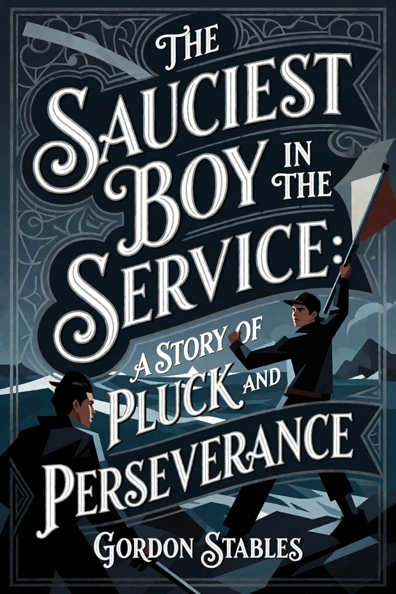 Cover of The Sauciest Boy in the Service: A Story of Pluck and Perseverance by Gordon Stables