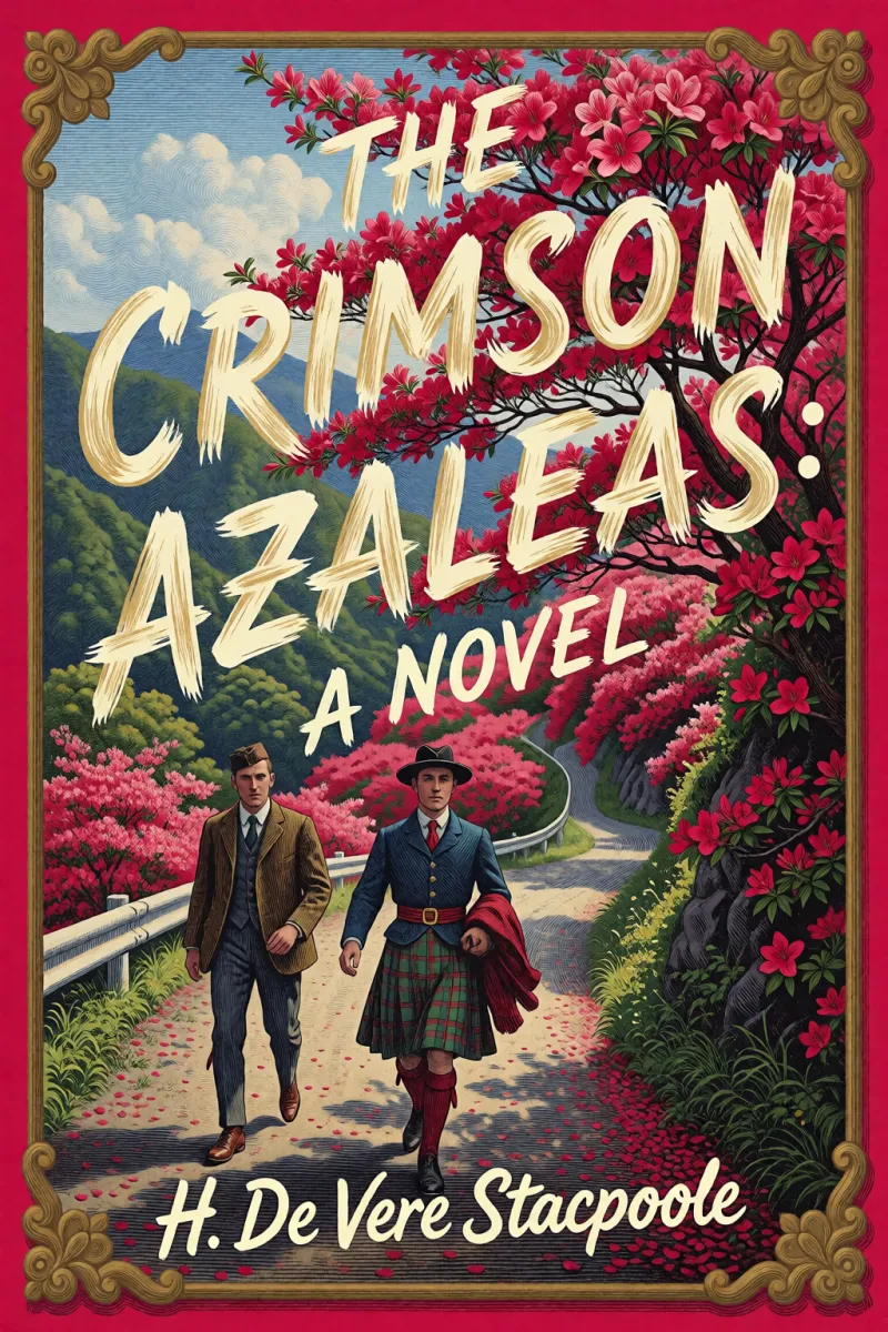 Cover of The Crimson Azaleas: A Novel by H. De Vere Stacpoole