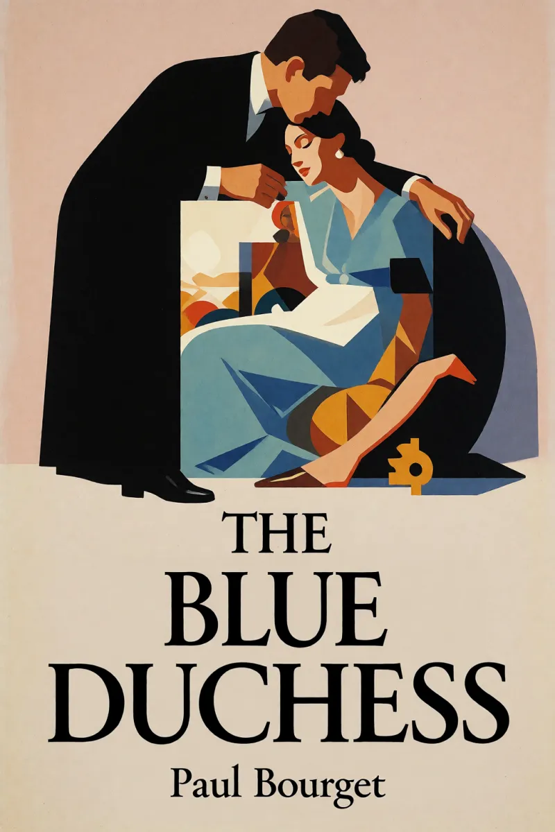 Cover of The Blue Duchess by Paul Bourget