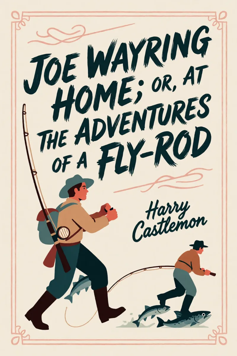 Cover of Joe Wayring at Home; or, The Adventures of a Fly-Rod by Harry Castlemon