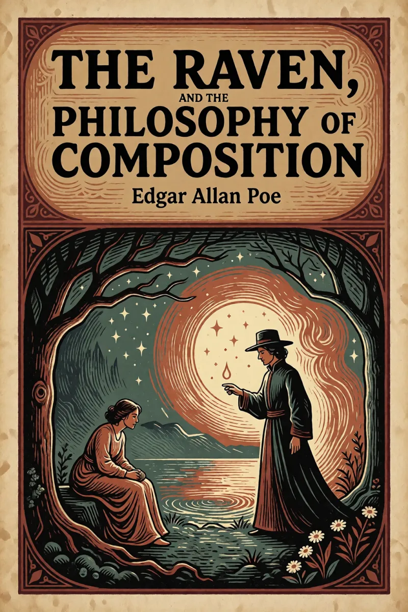 Cover of The Raven, and The Philosophy of Composition by Edgar Allan Poe
