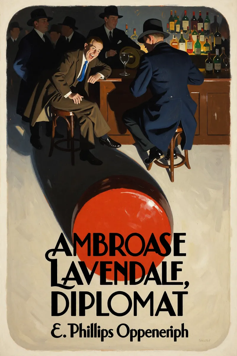 Cover of Ambrose Lavendale, Diplomat by E. Phillips Oppenheim