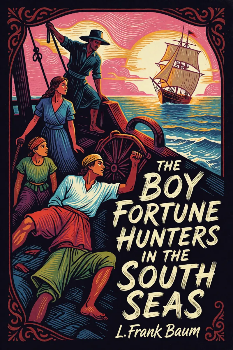 Cover of The Boy Fortune Hunters in the South Seas by L. Frank Baum