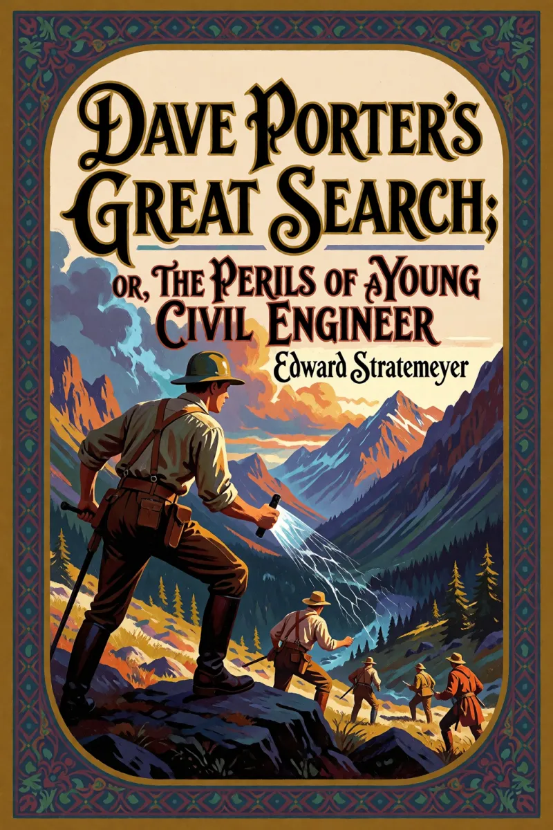 Cover of Dave Porter's Great Search; Or, The Perils of a Young Civil Engineer by Edward Stratemeyer
