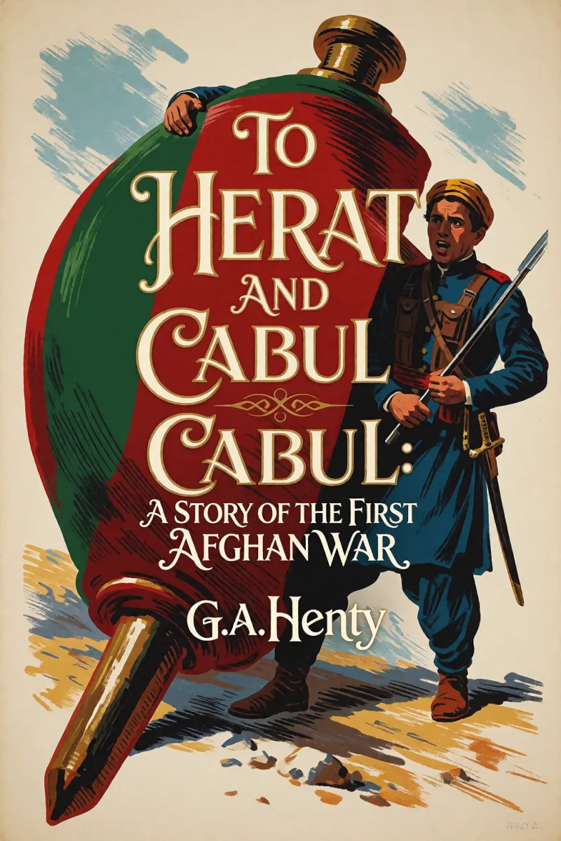 Cover of To Herat and Cabul: A Story of the First Afghan War by G. A. Henty
