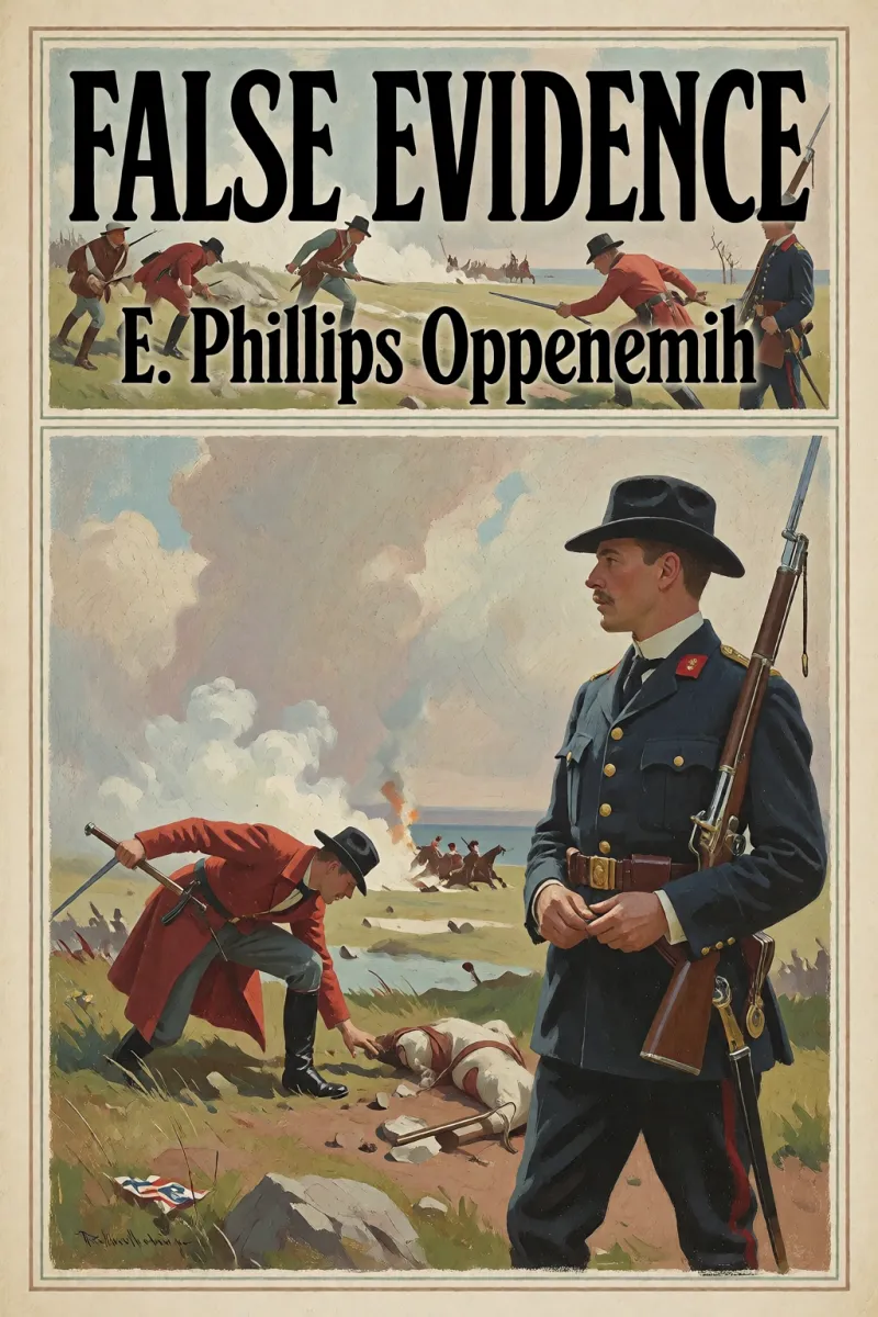 Cover of False Evidence by E. Phillips Oppenheim