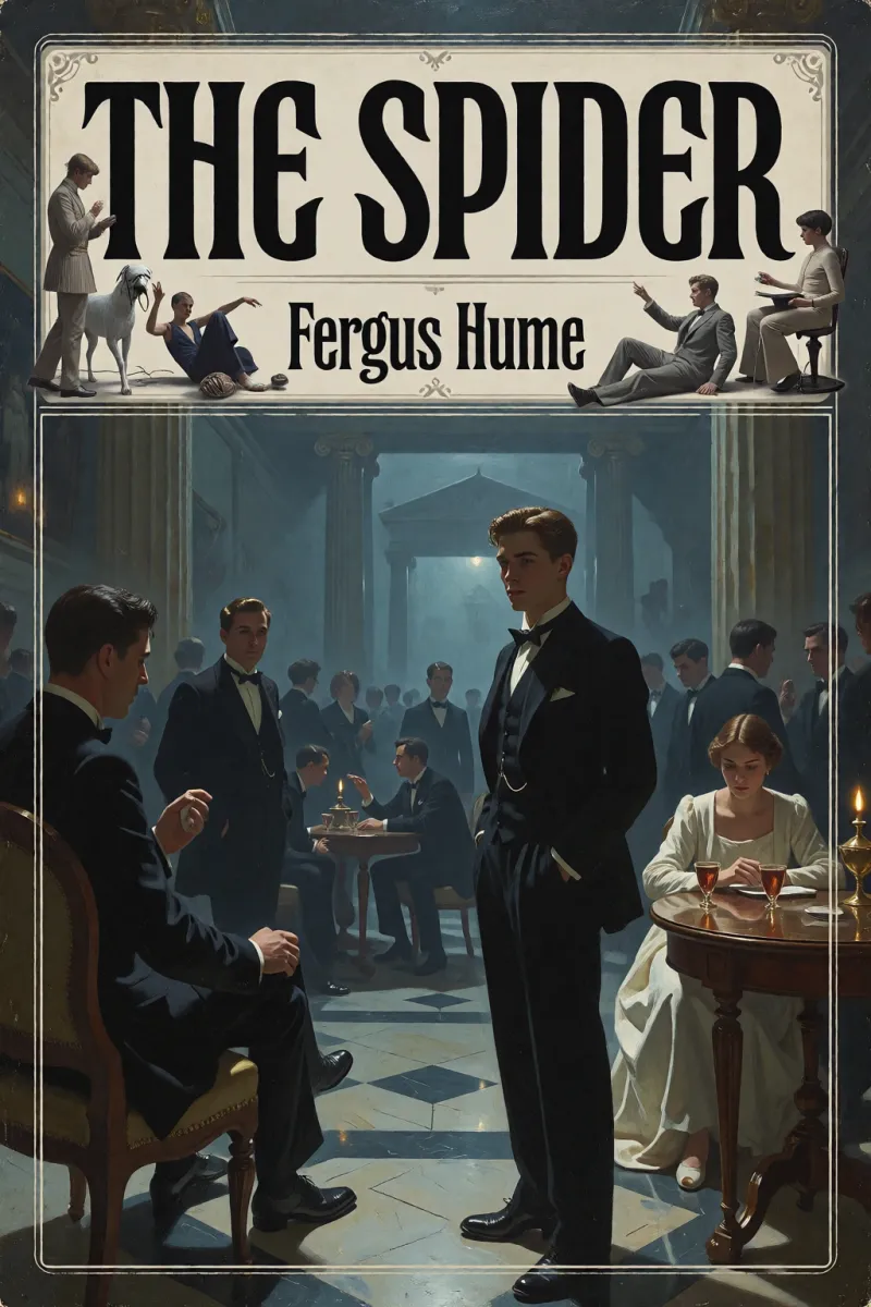 Cover of The Spider by Fergus Hume