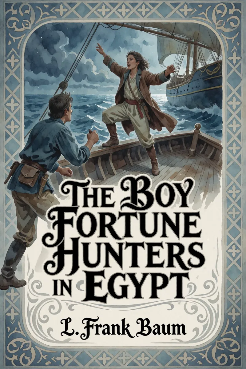 Cover of The Boy Fortune Hunters in Egypt by L. Frank Baum