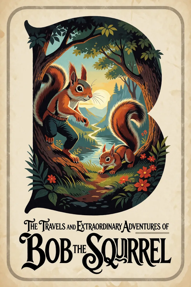Cover of The Travels and Extraordinary Adventures of Bob the Squirrel by Anonymous