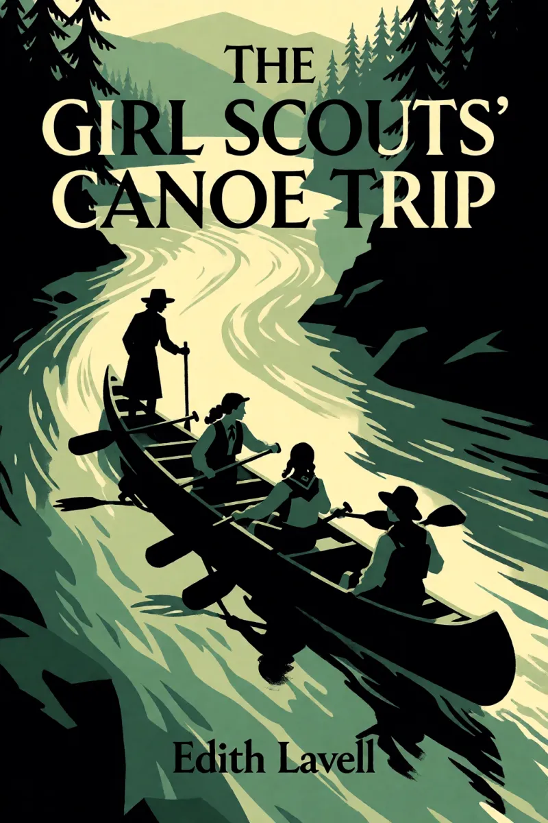 Cover of The Girl Scouts' Canoe Trip by Edith Lavell