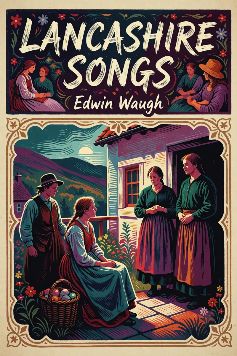 Cover of Lancashire Songs by Edwin Waugh