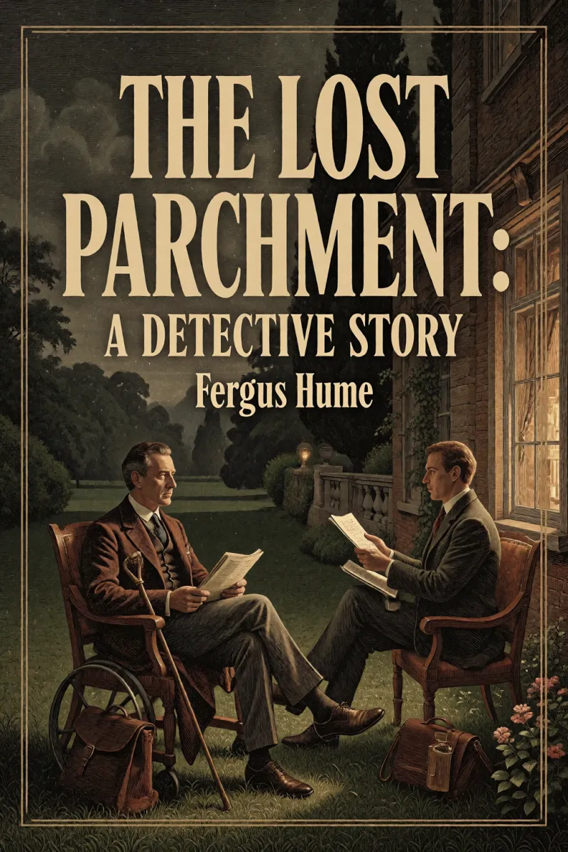 Cover of The Lost Parchment: A Detective Story by Fergus Hume