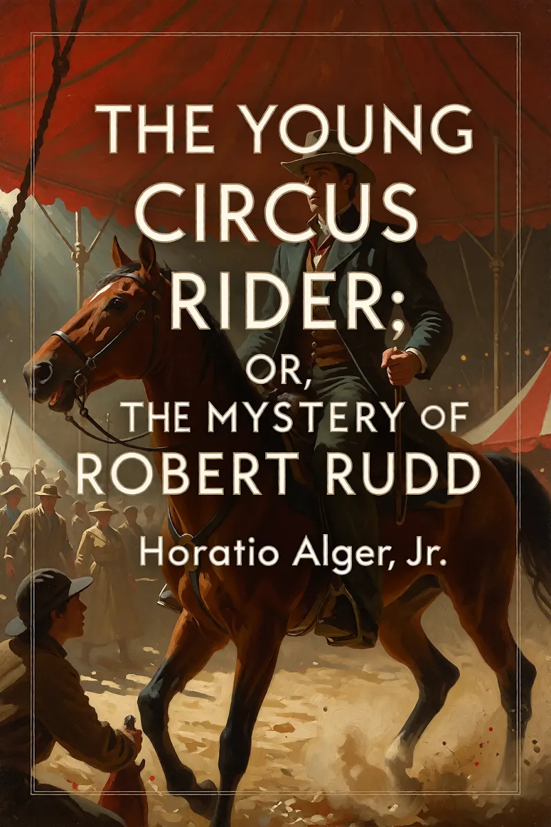 Cover of The Young Circus Rider; or, the Mystery of Robert Rudd by Horatio Alger, Jr.