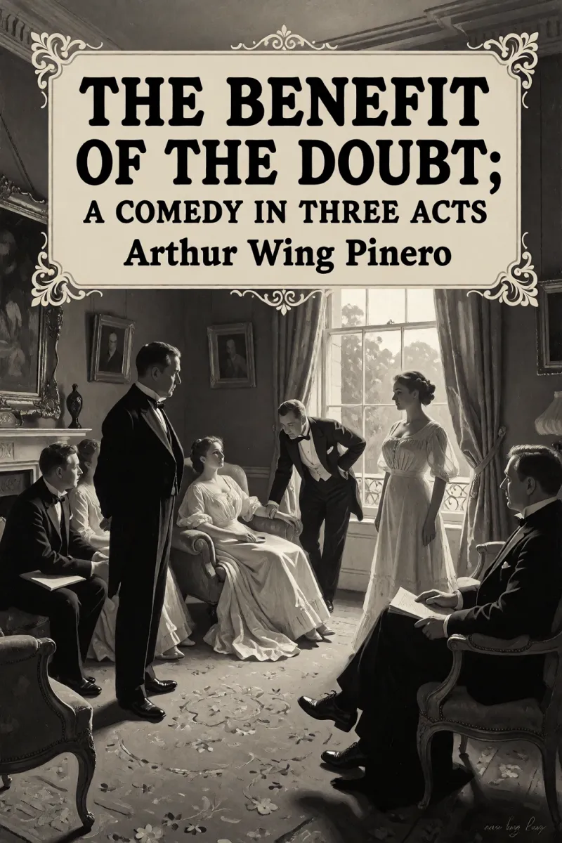 Cover of The Benefit of the Doubt; a Comedy in Three Acts by Arthur Wing Pinero