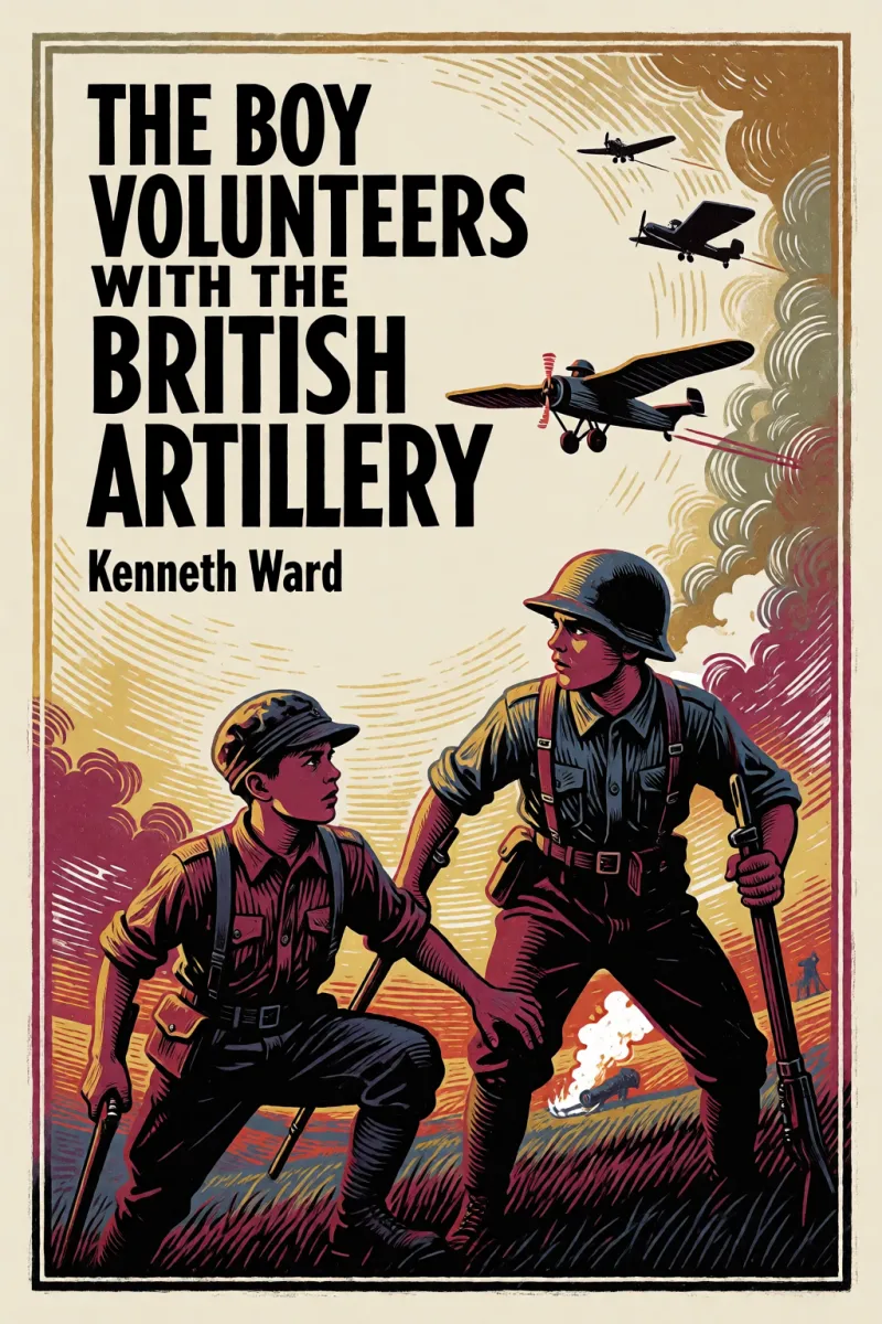 Cover of The Boy Volunteers with the British Artillery by Kenneth Ward