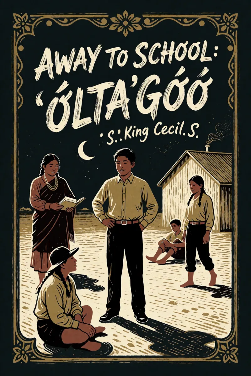 Cover of Away to school: 'Ólta'góó by Cecil S. King