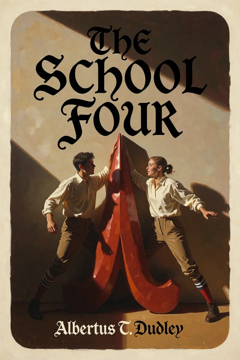 Cover of The School Four by Albertus T. Dudley