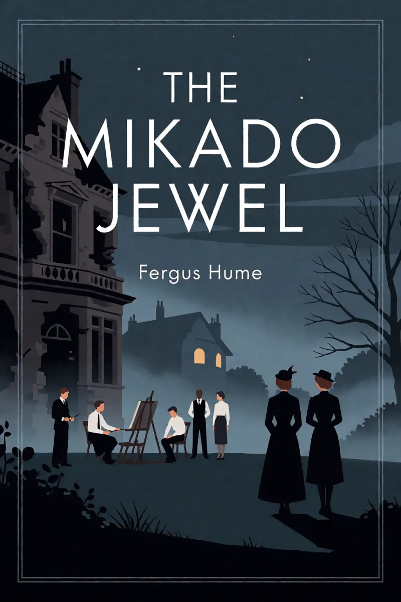 Cover of The Mikado Jewel by Fergus Hume