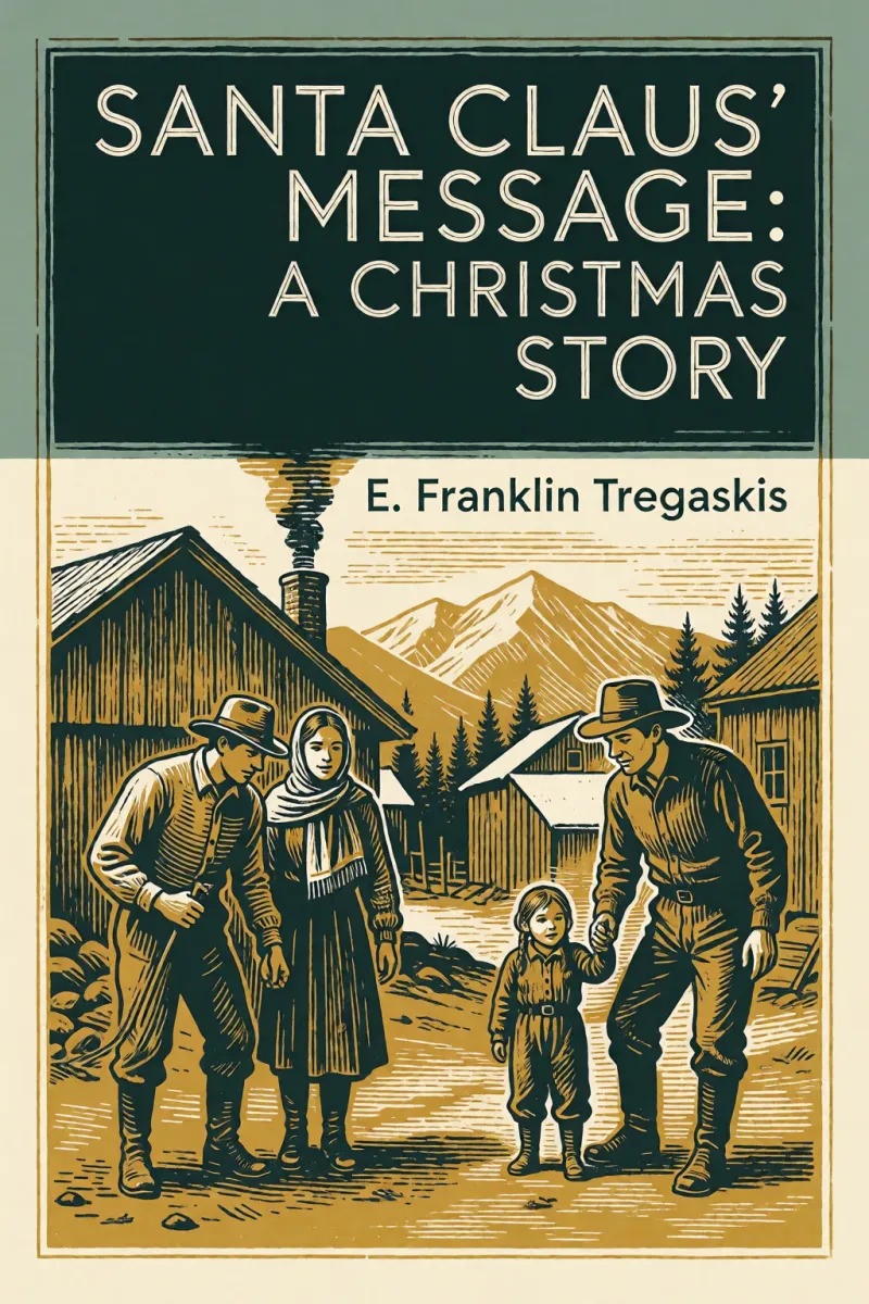 Cover of Santa Claus' Message: A Christmas Story by E. Franklin Tregaskis