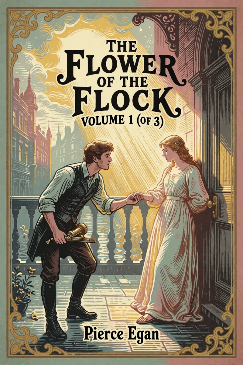 Cover of The Flower of the Flock, Volume 1 (of 3) by Pierce Egan