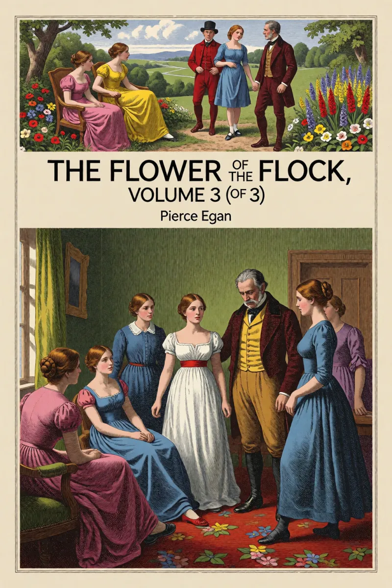 Cover of The Flower of the Flock, Volume 3 (of 3) by Pierce Egan