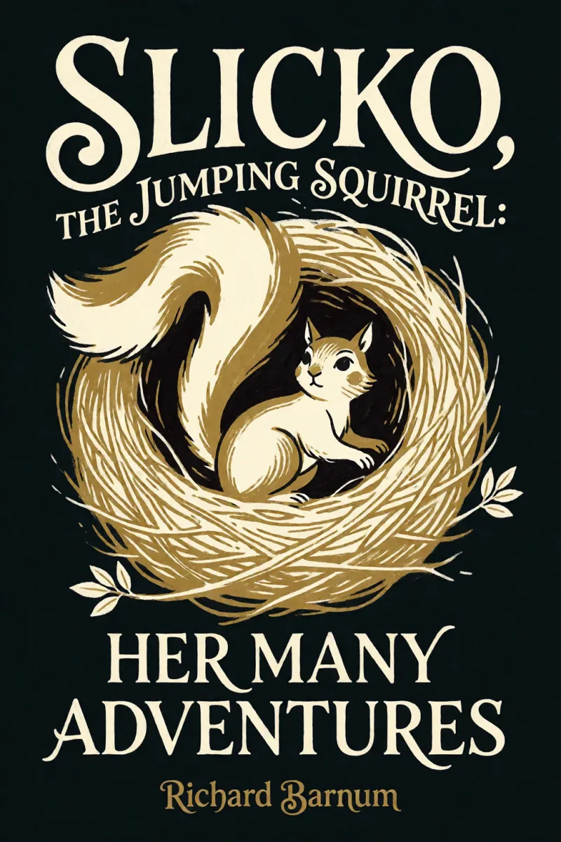 Cover of Slicko, the Jumping Squirrel: Her Many Adventures by Richard Barnum